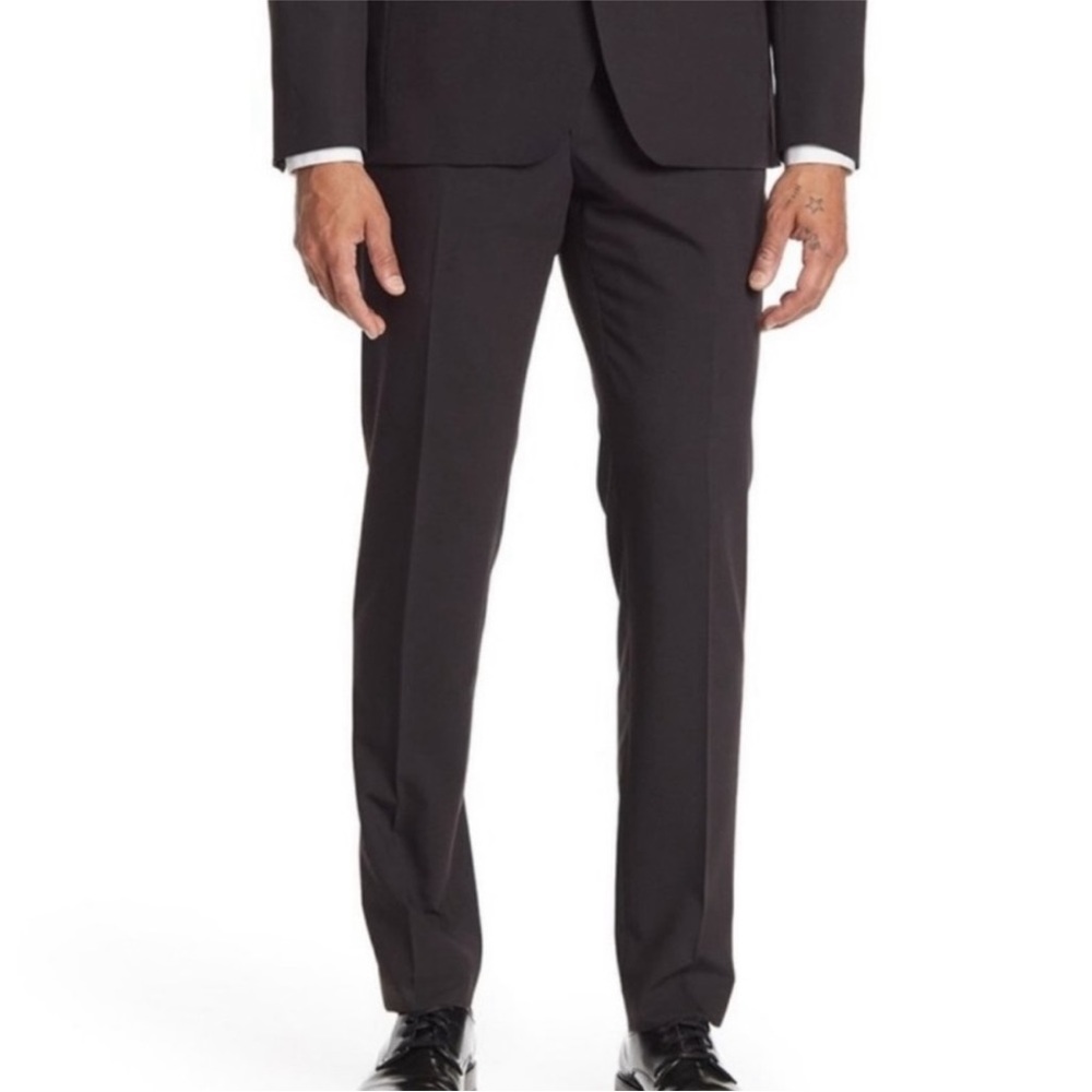 The Savile Row Company Brixton Black Dress Pants Size 34